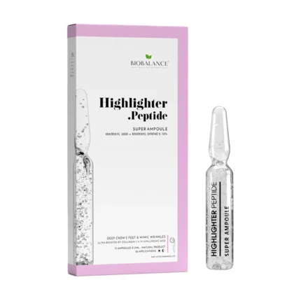آمپول روشن کننده و ضد چروک بیوبالانس